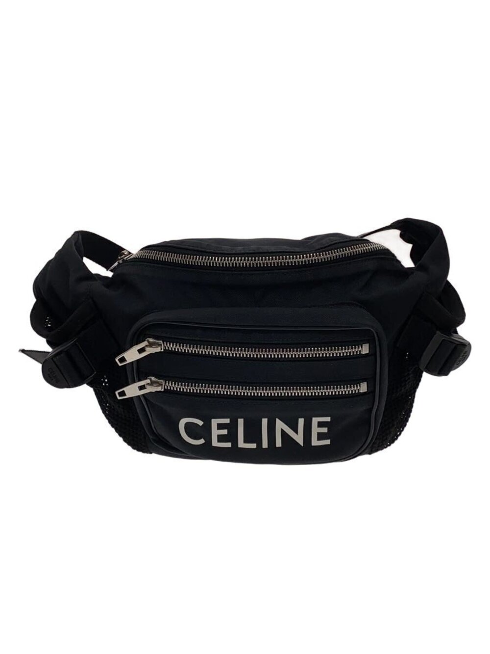 Celine Black Trekking Belt Crossbody Bag black